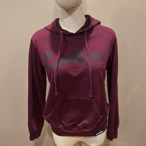 Cookies Women's Maroon Hoodie